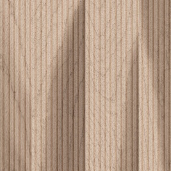 Designs Of Distinction 1/4in Cove-Cut Solid Tambour, .25inT, 24inW x 46inL, Paint Grade 012446402PT1 - main